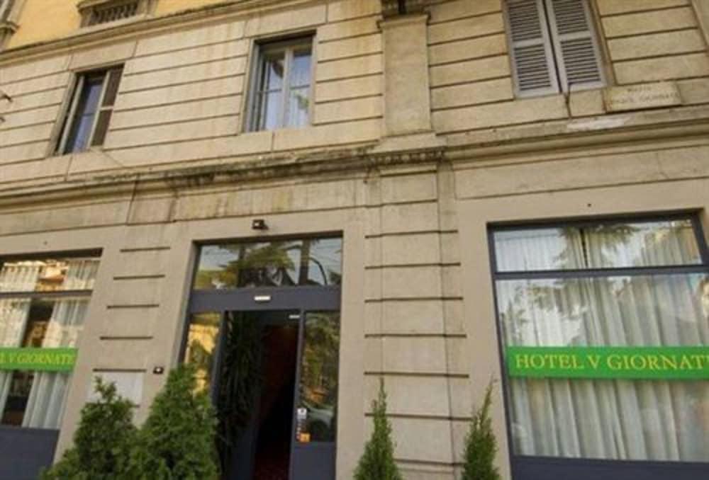 Hotel Cinque Giornate Mailand Exterior foto